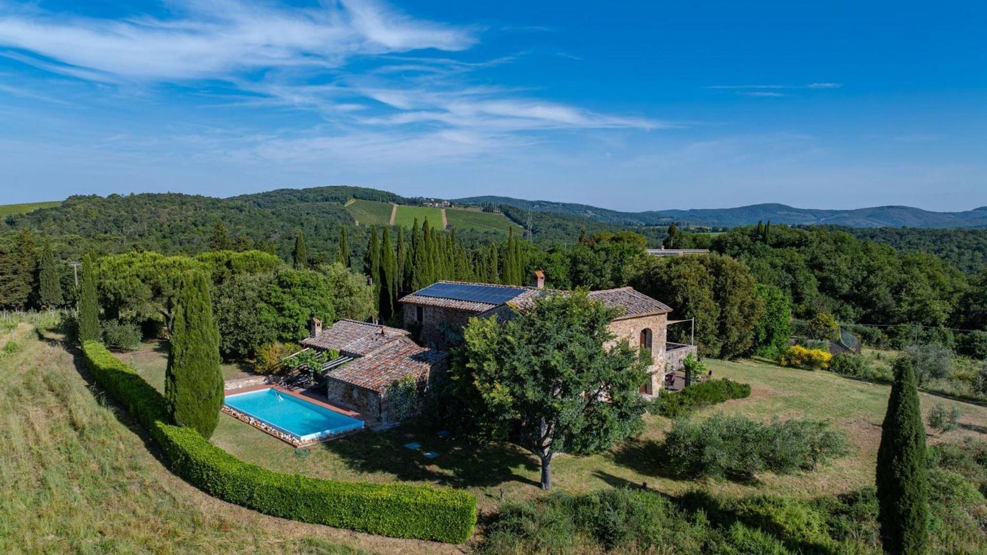 Villa Poggiarello Castelnuovo Berardenga Esterno foto