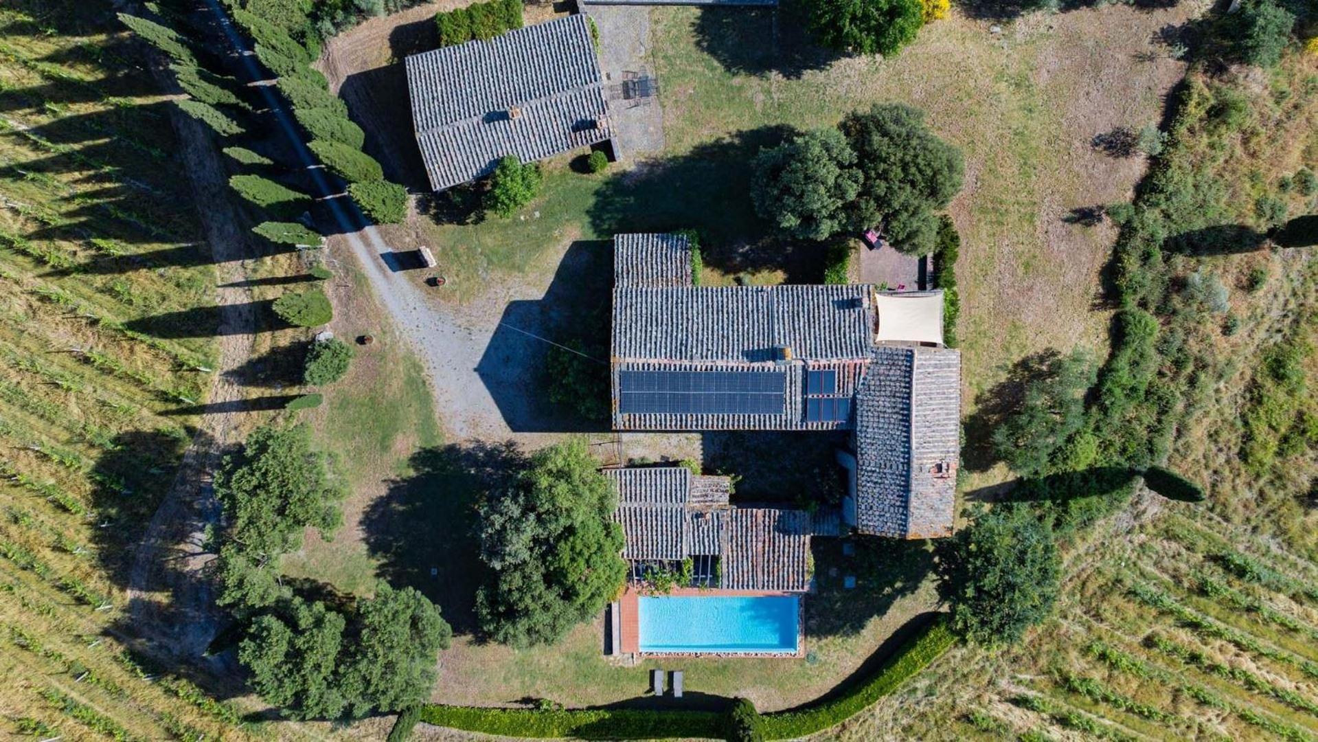 Villa Poggiarello Castelnuovo Berardenga Esterno foto